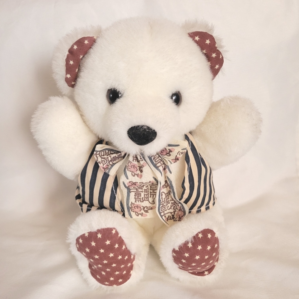 White Teddy Bear (9.5 in)